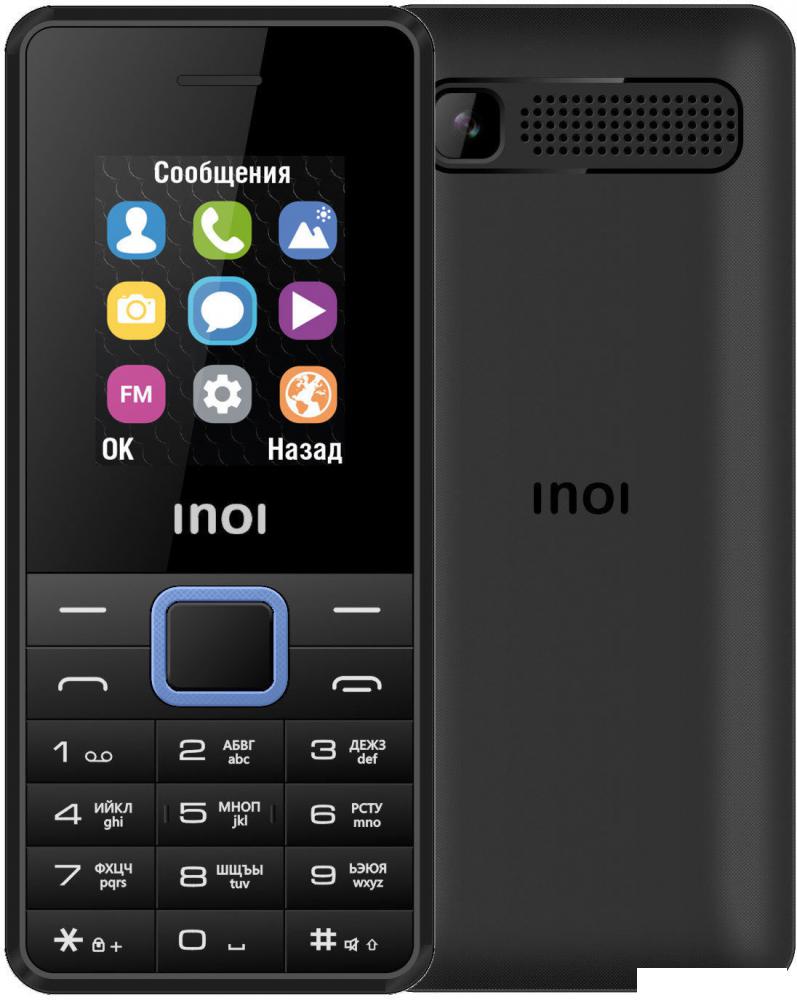 Кнопочный телефон Inoi 110 (черный)