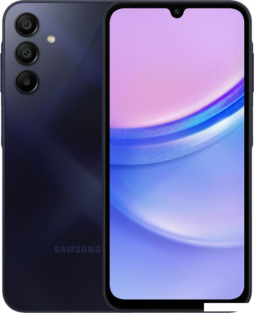 Смартфон Samsung Galaxy A15 4GB/128GB (темно-синий, без Samsung Pay)