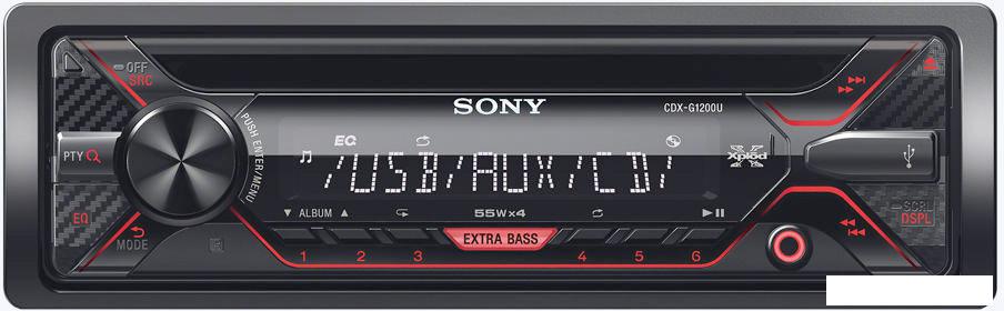 CD/MP3-магнитола Sony CDX-G1200U