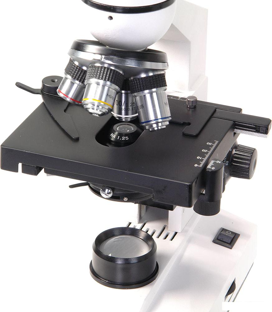 Детский микроскоп Микромед Р-1 LED 40х-1600х 20029
