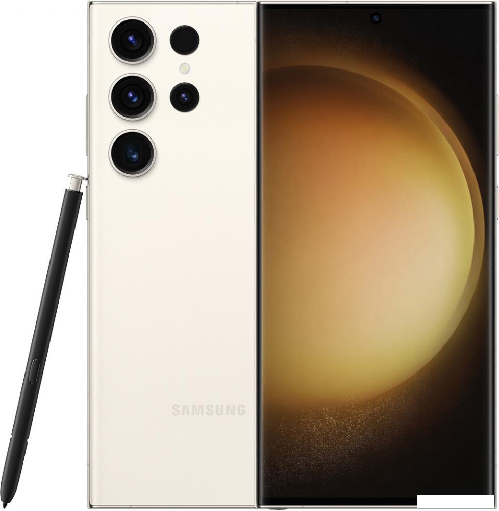 Смартфон Samsung Galaxy S23 Ultra SM-S918B/DS 12GB/512GB (бежевый)