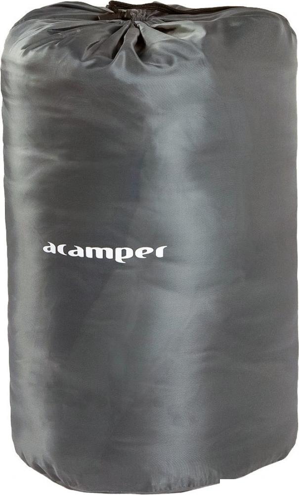Спальный мешок Acamper Bergen 300г/м2 (правая молния, оранжевый/серый)
