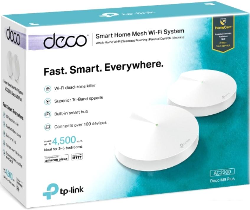 Wi-Fi система TP-Link Deco M9 Plus (2 шт.)