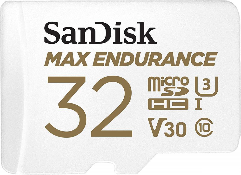 Карта памяти SanDisk microSDHC SDSQQVR-032G-GN6IA 32GB (с адаптером)