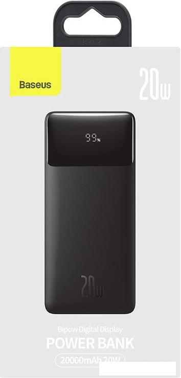Внешний аккумулятор Baseus Bipow Digital Display PPDML-M01 20000mAh (черный)