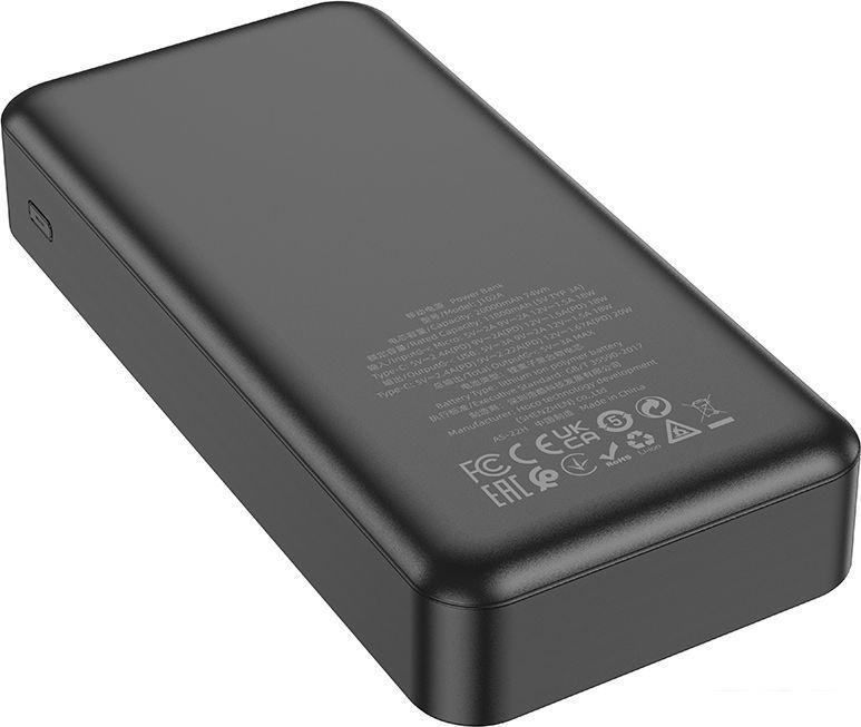 Внешний аккумулятор Hoco J102A Cool 20000mAh (черный)