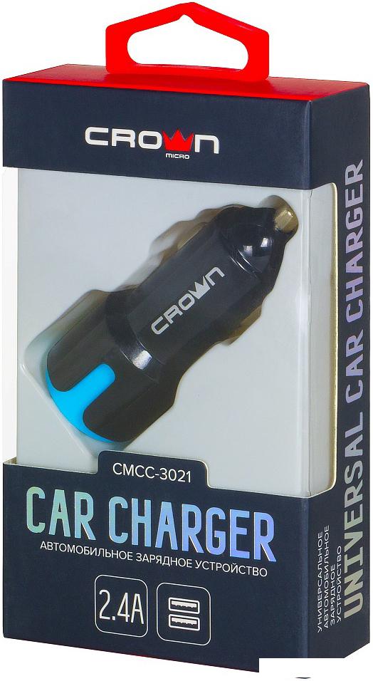 Автомобильное зарядное CrownMicro CMCC-3021