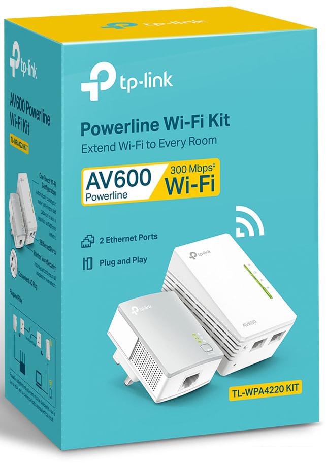 Комплект powerline-адаптеров TP-Link TL-WPA4220 KIT V5