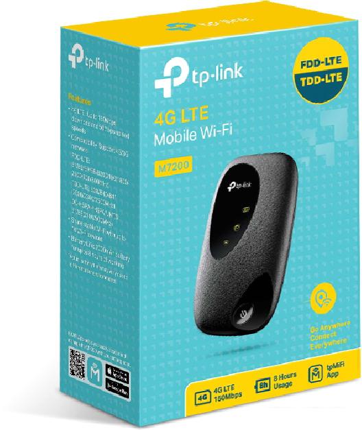 Мобильный 4G Wi-Fi роутер TP-Link M7200