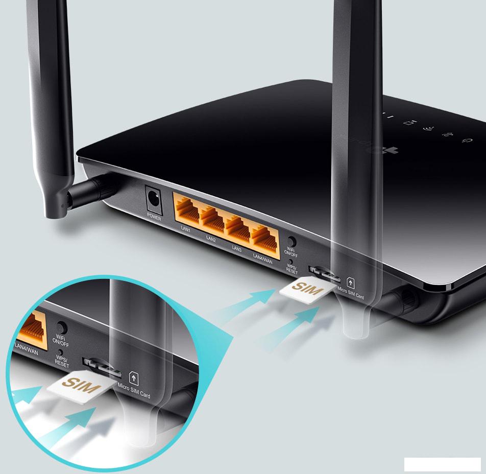 4G Wi-Fi роутер TP-Link TL-MR6400 v5