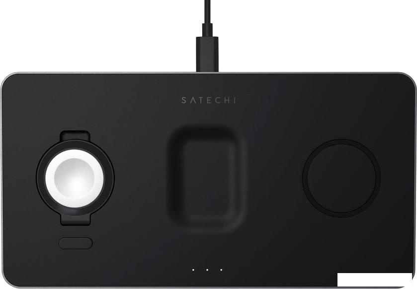 Беспроводное зарядное Satechi Trio Wireless Charging Pad