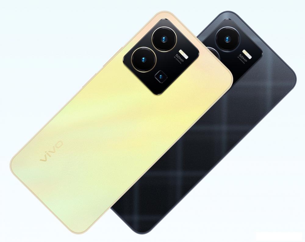 Смартфон Vivo Y35 4GB/64GB (рассветное золото)
