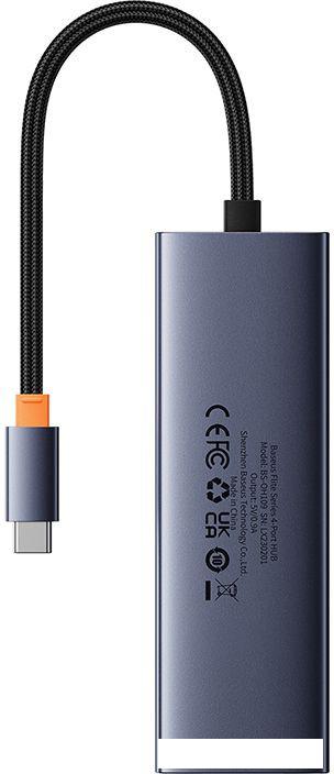 USB-хаб  Baseus Flite Series 4-Port USB-C Hub B0005280A813-00