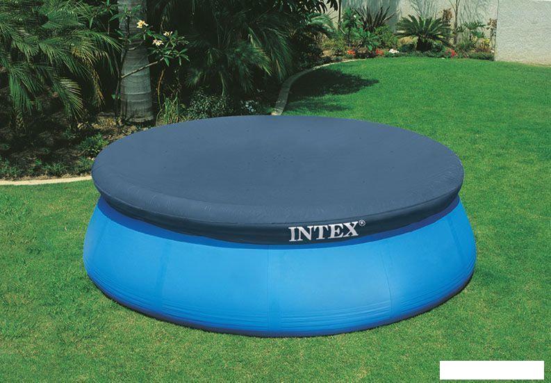 Аксессуары для бассейнов Intex Тент-чехол для бассейнов Easy Set 396 см (выступ 30 см) 28026