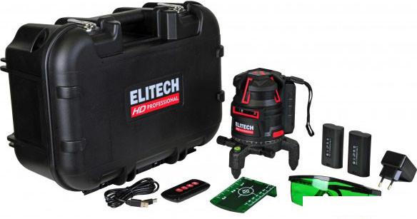 Лазерный нивелир ELITECH HD Professional HD LN 5D Green 204734