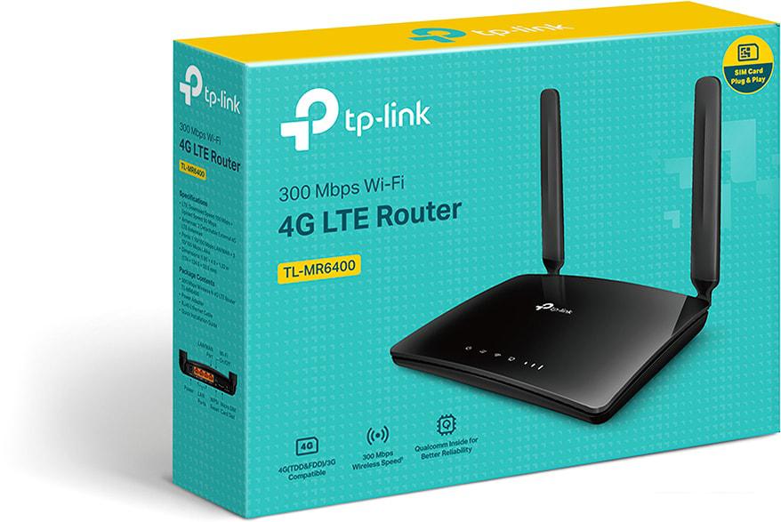 4G Wi-Fi роутер TP-Link TL-MR6400 v5