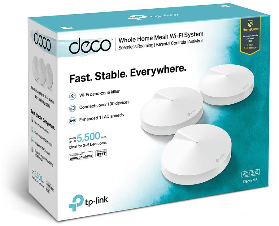 Wi-Fi система TP-Link Deco M5 (3 шт.)