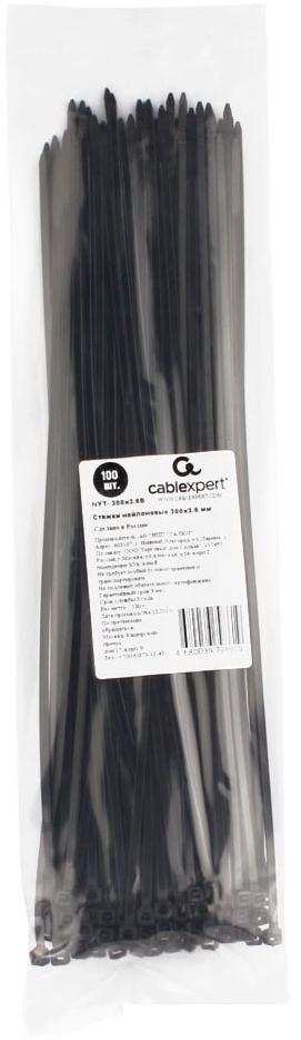 Стяжка для кабеля Cablexpert NYT-300x3.6B (100 шт.)