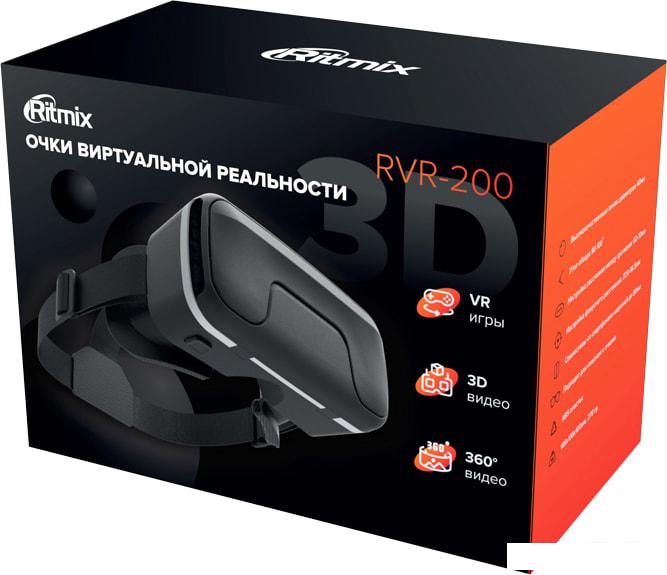 Очки виртуальной реальности для смартфона Ritmix RVR-200