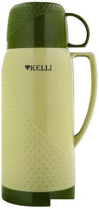 Термос KELLI KL-0968 1л (зеленый)