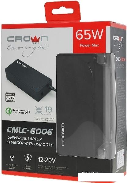 Сетевое зарядное CrownMicro CMLC-6006