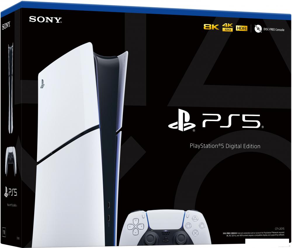 Игровая приставка Sony PlayStation 5 Slim Digital Edition