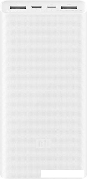 Внешний аккумулятор Xiaomi Mi Power Bank 3 PLM18ZM USB-C 20000mAh (белый)
