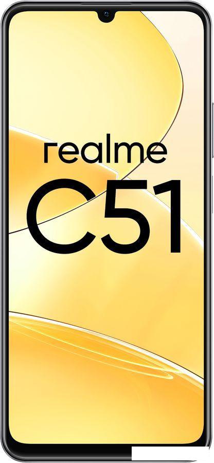 Смартфон Realme C51 RMX3830 4GB/64GB (угольно-черный)