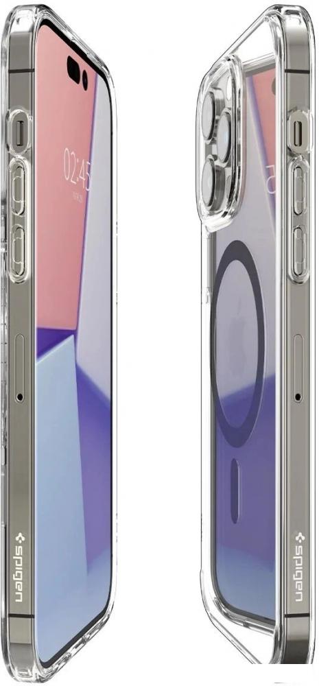 Чехол для телефона Spigen Ultra Hybrid (MagFit) для iPhone 14 Pro ACS04970 (темно-серый)