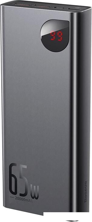 Внешний аккумулятор Baseus Adaman Metal Digital Display PPIMDA-D01 20000mAh (черный)