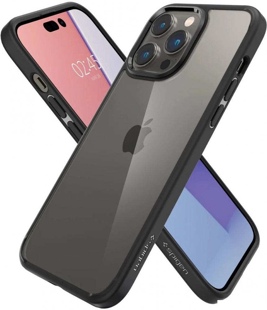 Чехол для телефона Spigen Ultra Hybrid для iPhone 14 Pro ACS04961 (прозрачный/черный)
