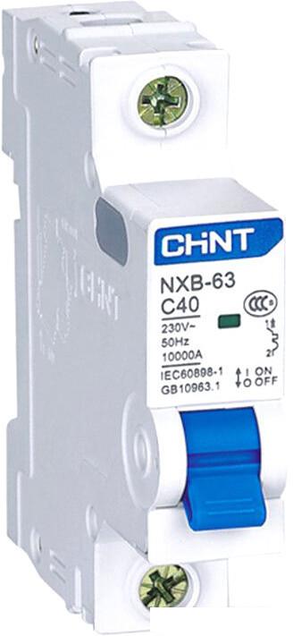 Выключатель автоматический Chint NXB-63S 1P 3A 4.5кА C 296706