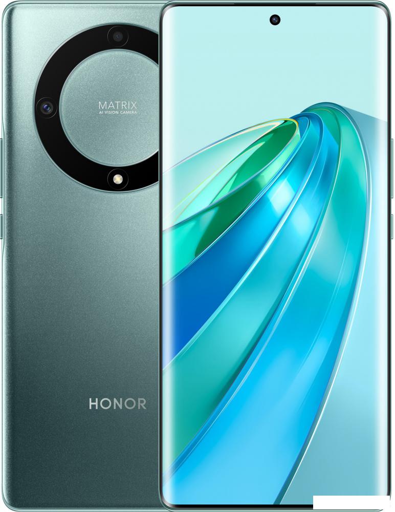 Смартфон HONOR X9a 8GB/256GB международная версия (изумрудный зеленый)