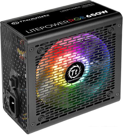 Блок питания Thermaltake Litepower RGB 650W LTP-650AL2NK